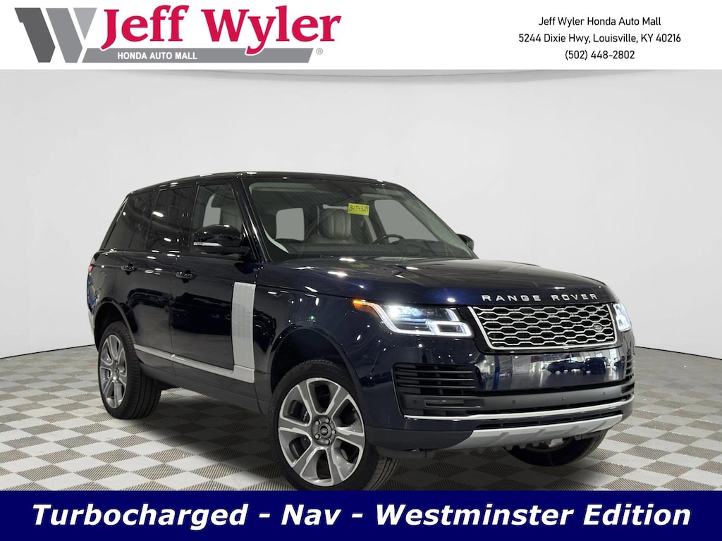 Used 2021 Land Rover Range Rover Westminster SWB SUV