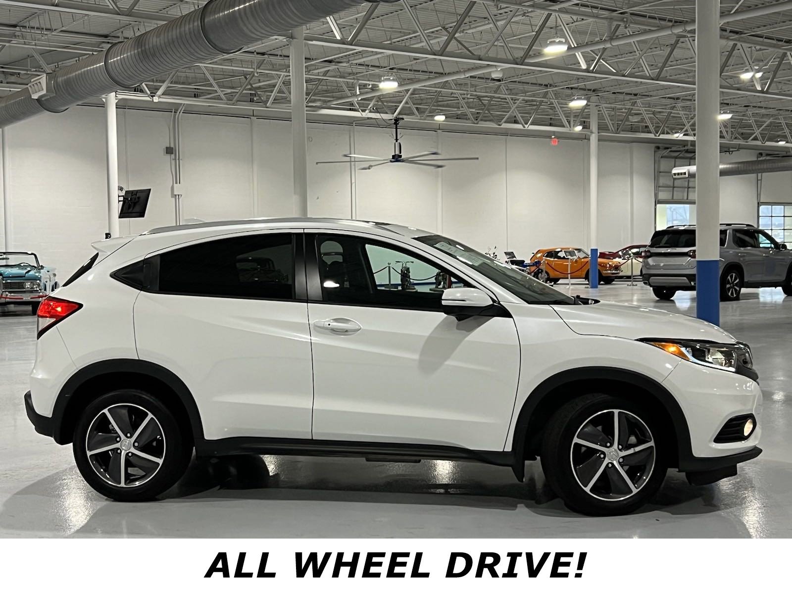 Used 2022 Honda HR-V EX with VIN 3CZRU6H57NM767096 for sale in Springfield, OH