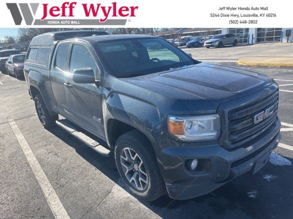 Used 2019 GMC Canyon 4WD Ext Cab 128.3 All Terrain w/Leather Truck Extended Cab