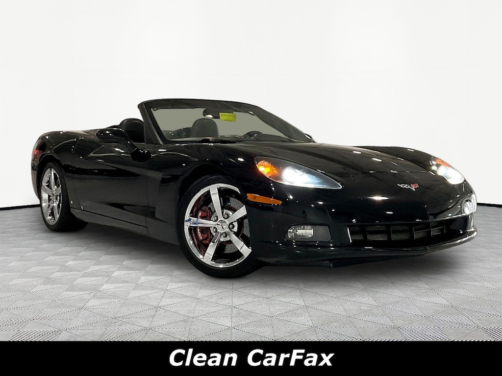 Used 2009 Chevrolet Corvette 2dr Conv w/3LT Convertible