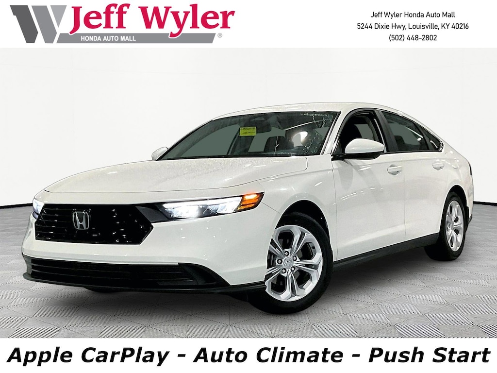 Used 2025 Honda Accord Sedan LX CVT Sedan