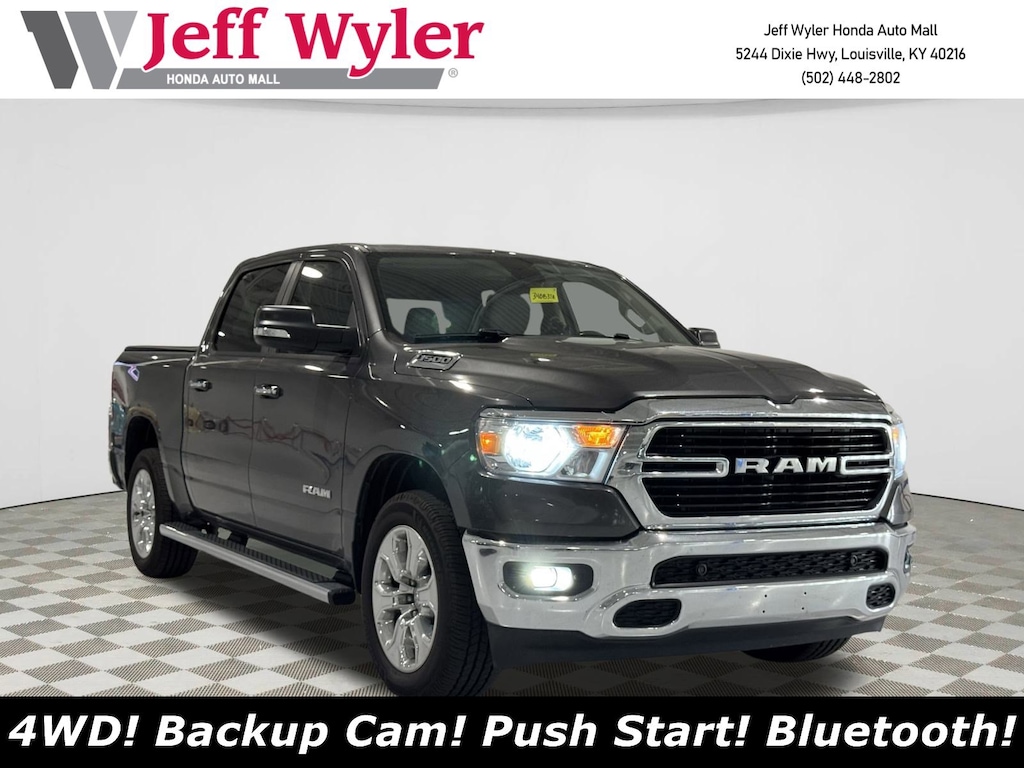 Used 2020 Ram 1500 Big Horn 4x4 Crew Cab 57 Box Truck Crew Cab