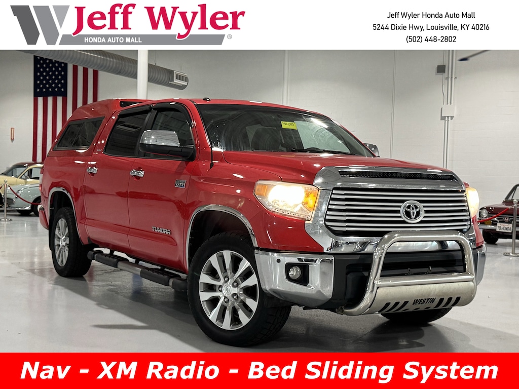 Used 2016 Toyota Tundra 4WD Truck CrewMax 5.7L FFV V8 6-Spd AT LTD Truck CrewMax