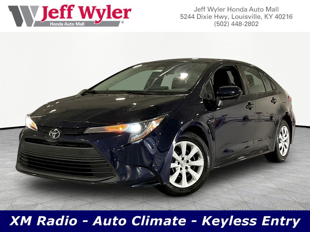 Used 2024 Toyota Corolla LE CVT Sedan