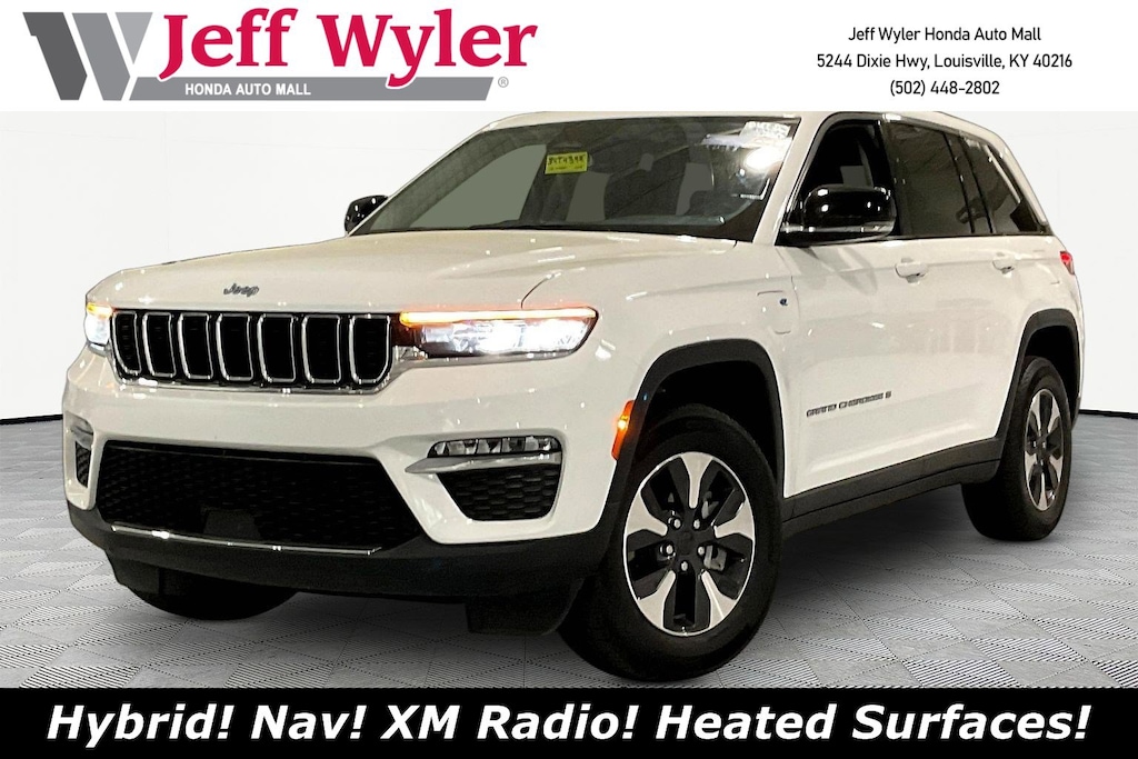 Used 2022 Jeep Grand Cherokee 4xe 4x4 SUV