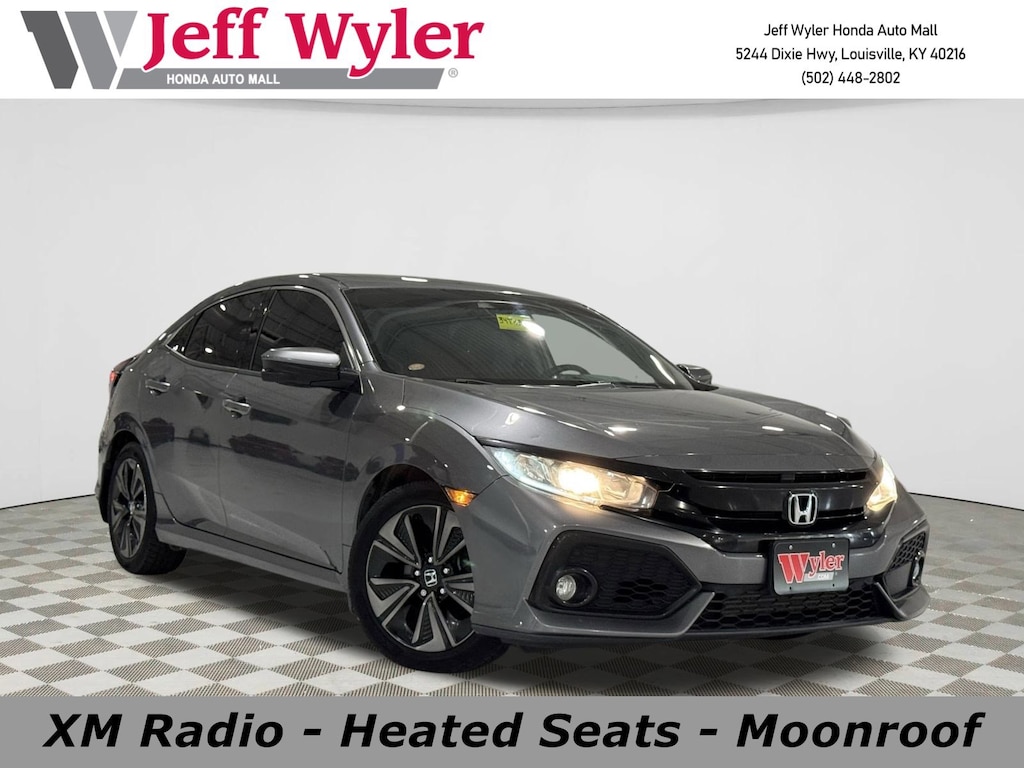 Used 2019 Honda Civic Hatchback EX CVT Hatchback
