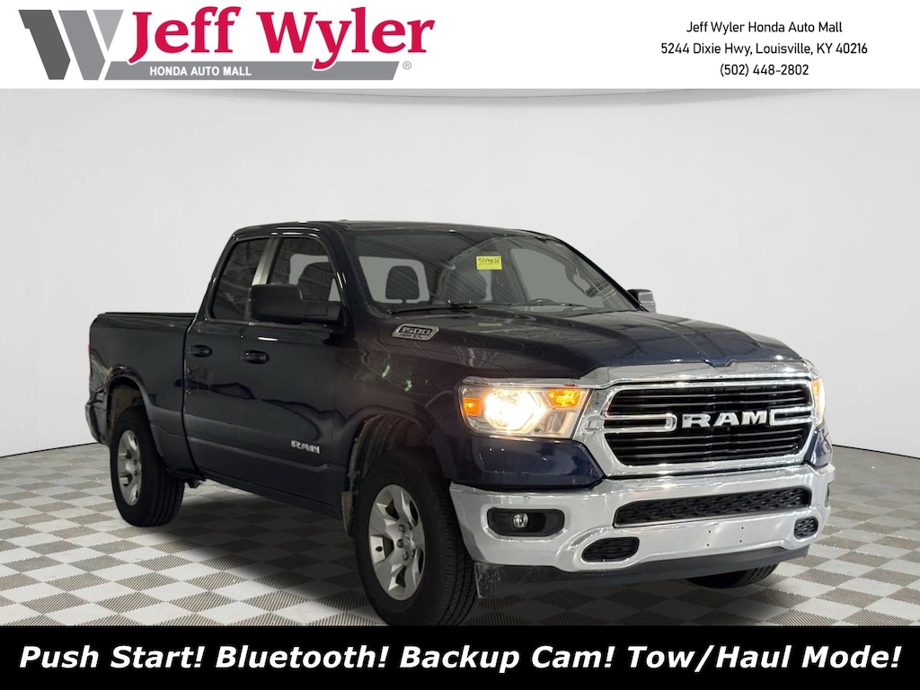 Used 2021 Ram 1500 Big Horn 4x4 Quad Cab 64 Box Truck Quad Cab