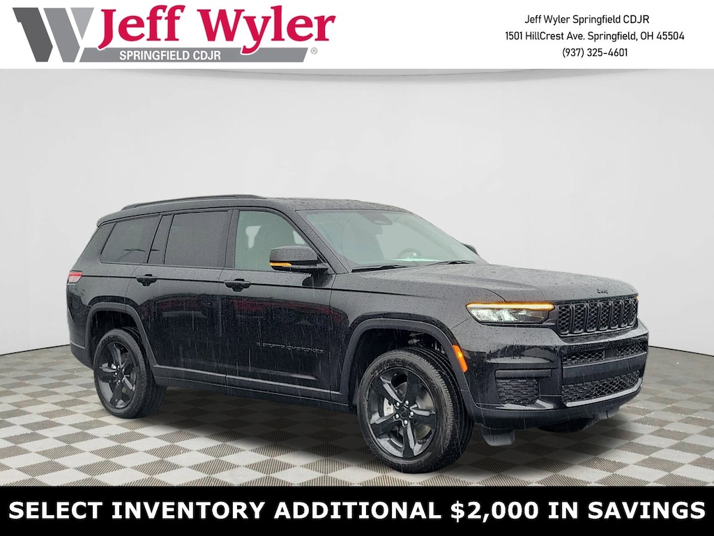 New 2025 Jeep Grand Cherokee L ALTITUDE X 4X4 Sport Utility