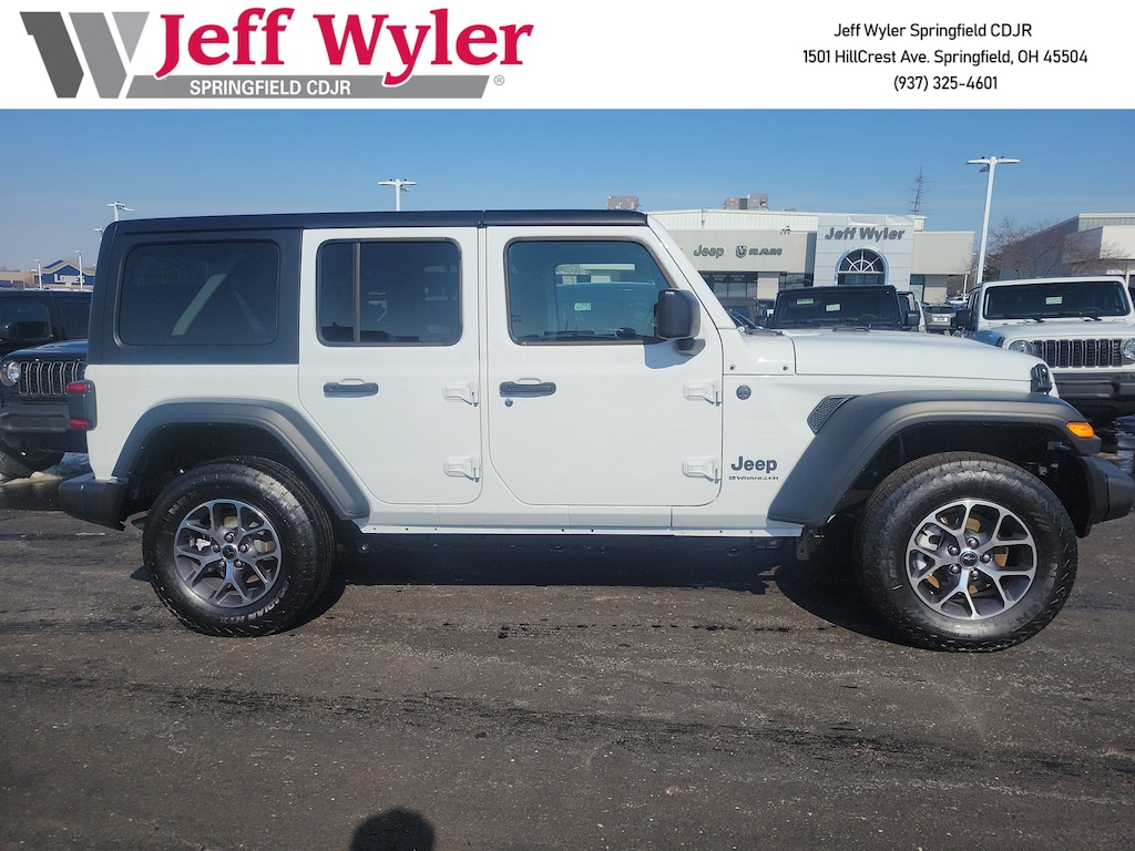 New 2025 Jeep Wrangler 4-DOOR SPORT S Sport Utility