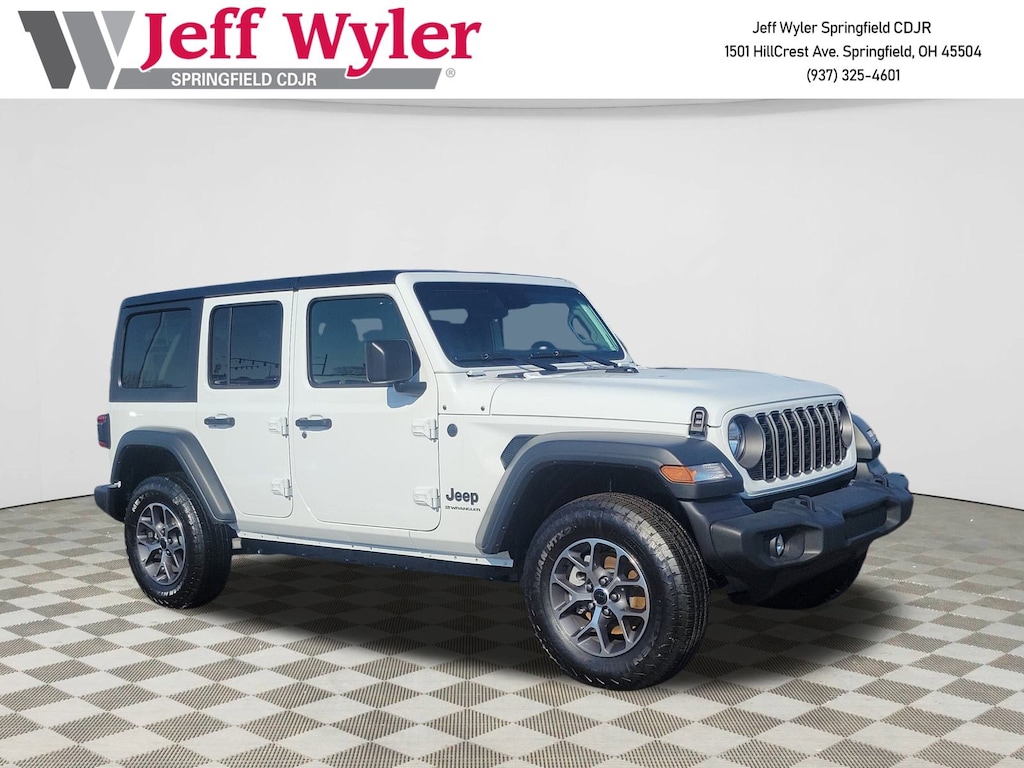 New 2025 Jeep Wrangler 4-DOOR SPORT S Sport Utility