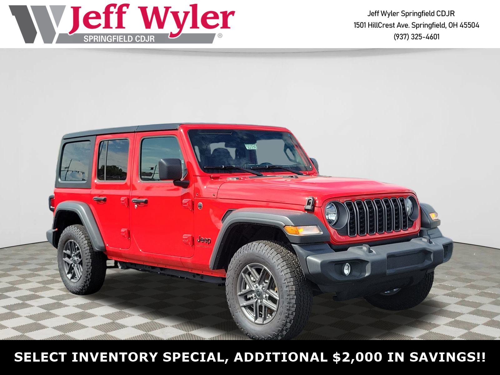 2025 Jeep Wrangler 4-DOOR SPORT S