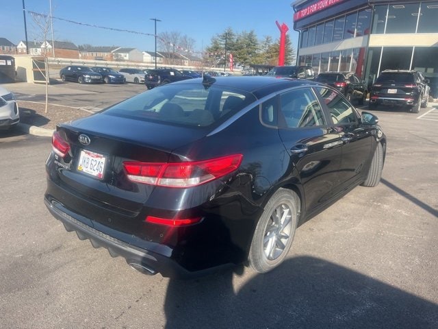 Used 2019 Kia Optima LX with VIN 5XXGT4L3XKG358131 for sale in Batavia, OH