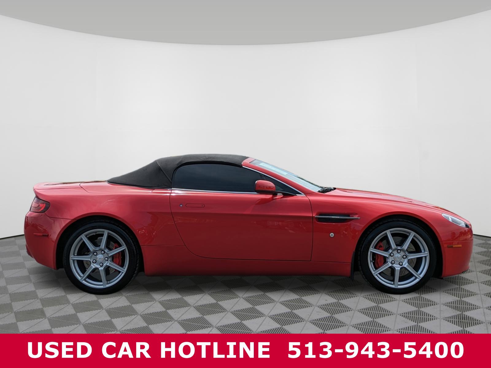 Used 2007 Aston Martin V8 Vantage Roadster SPORTSHIFT Base with VIN SCFBF04B27GD06853 for sale in Batavia, OH