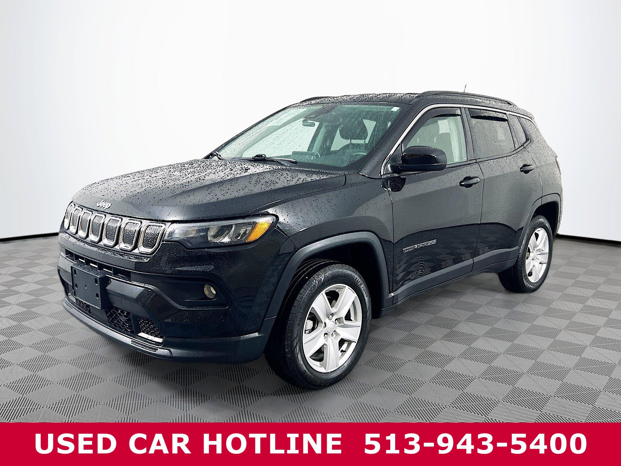 Used 2022 Jeep Compass Latitude with VIN 3C4NJDBB2NT175255 for sale in Batavia, OH