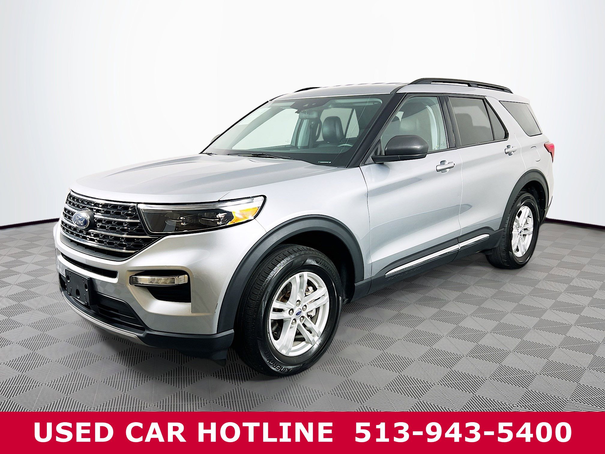 Used 2023 Ford Explorer XLT with VIN 1FMSK8DH0PGA55921 for sale in Batavia, OH