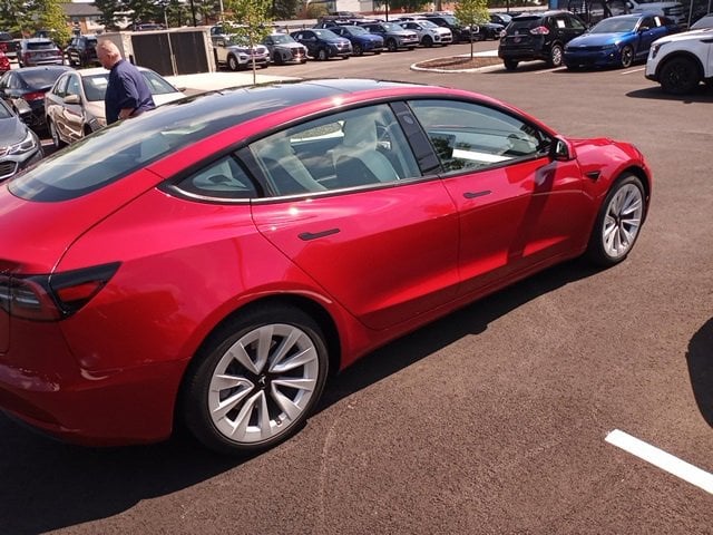 Used 2023 Tesla Model 3 Base with VIN 5YJ3E1EA2PF650546 for sale in Batavia, OH