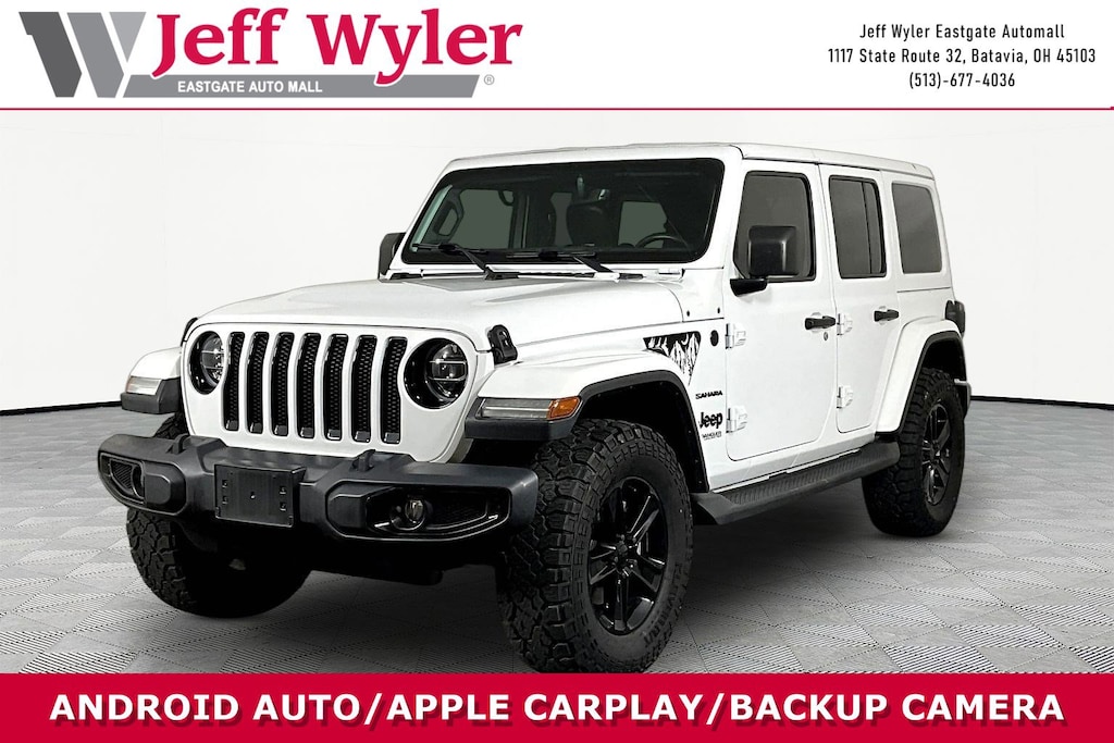 Used 2020 Jeep Wrangler Unlimited Sahara Altitude SUV