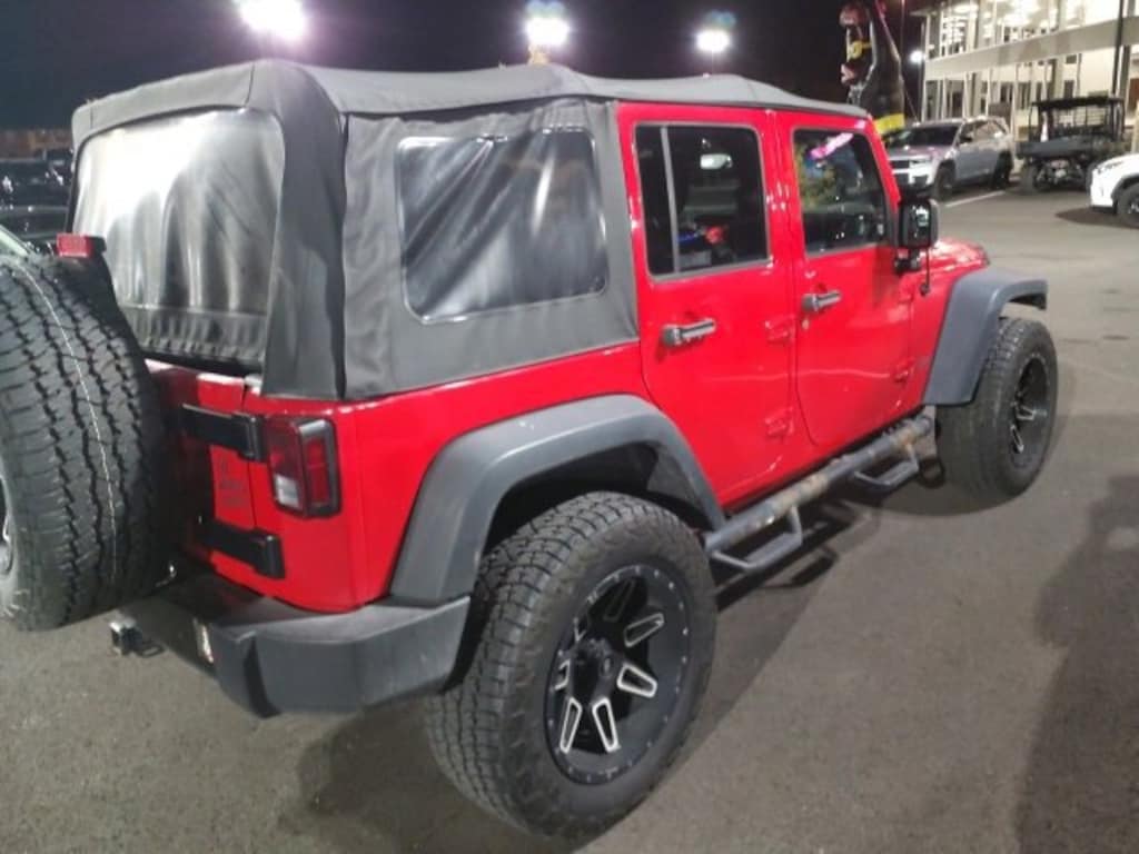 Used 2017 Jeep Wrangler Unlimited Willys Wheeler SUV