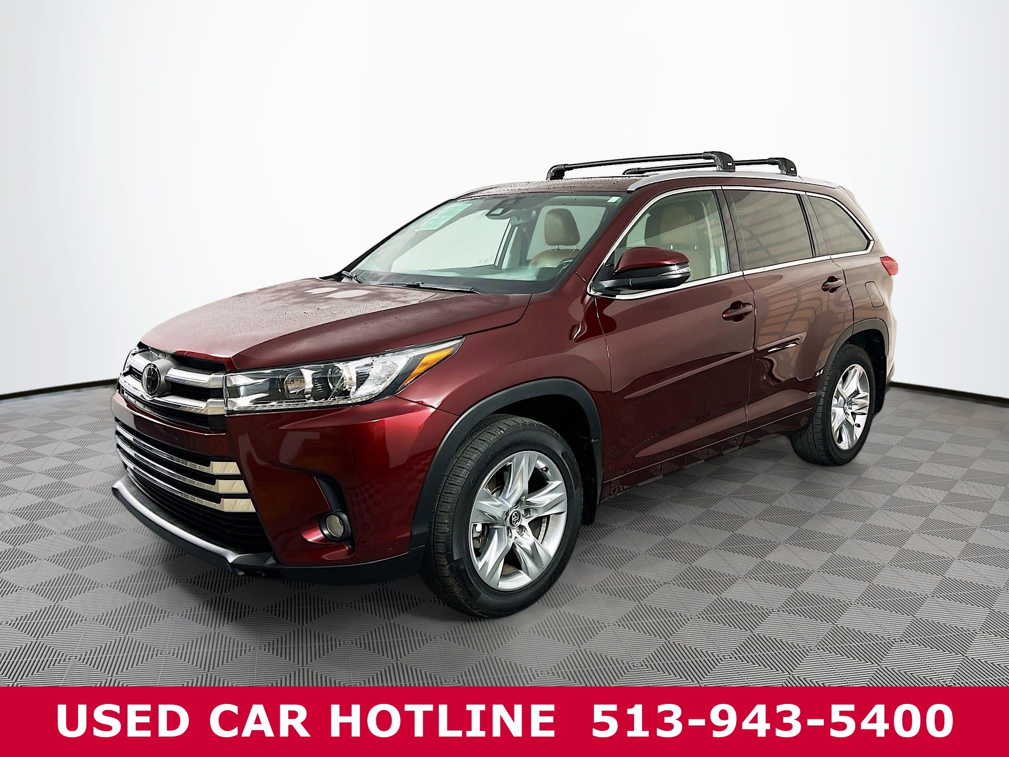 Used 2017 Toyota Highlander Limited with VIN 5TDDZRFH0HS465167 for sale in Batavia, OH