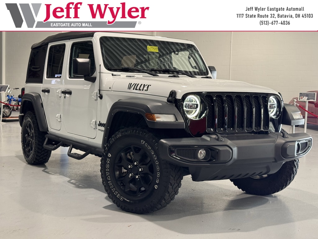 Used 2022 Jeep Wrangler Unlimited Willys SUV