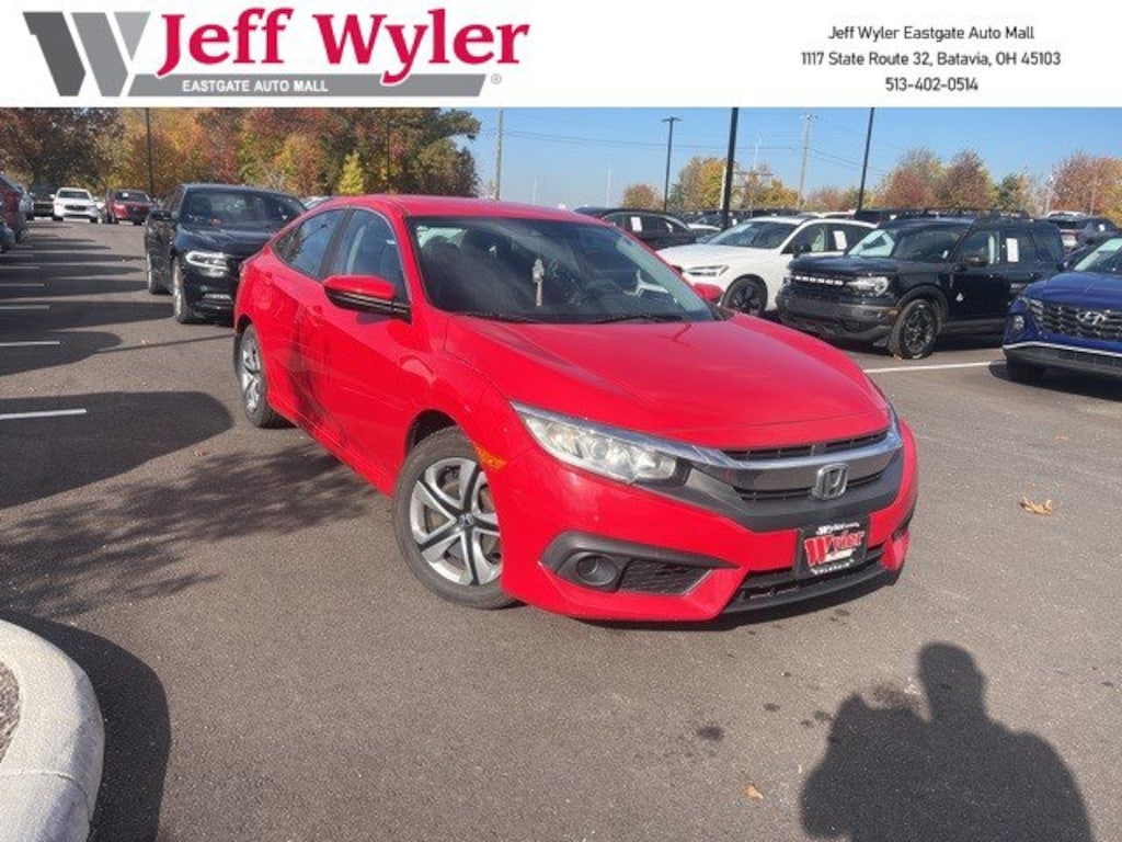 Used 2016 Honda Civic Sedan LX Sedan