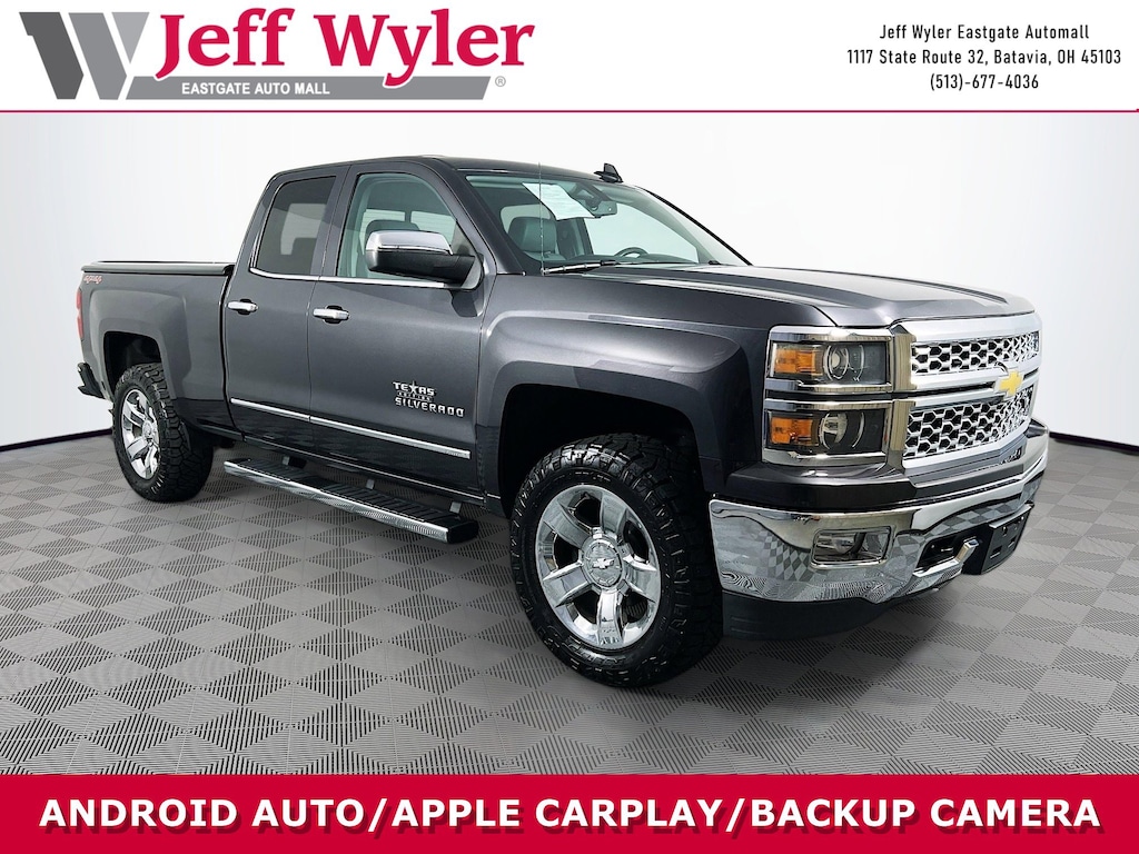 Used 2015 Chevrolet Silverado 1500 LTZ Truck Double Cab
