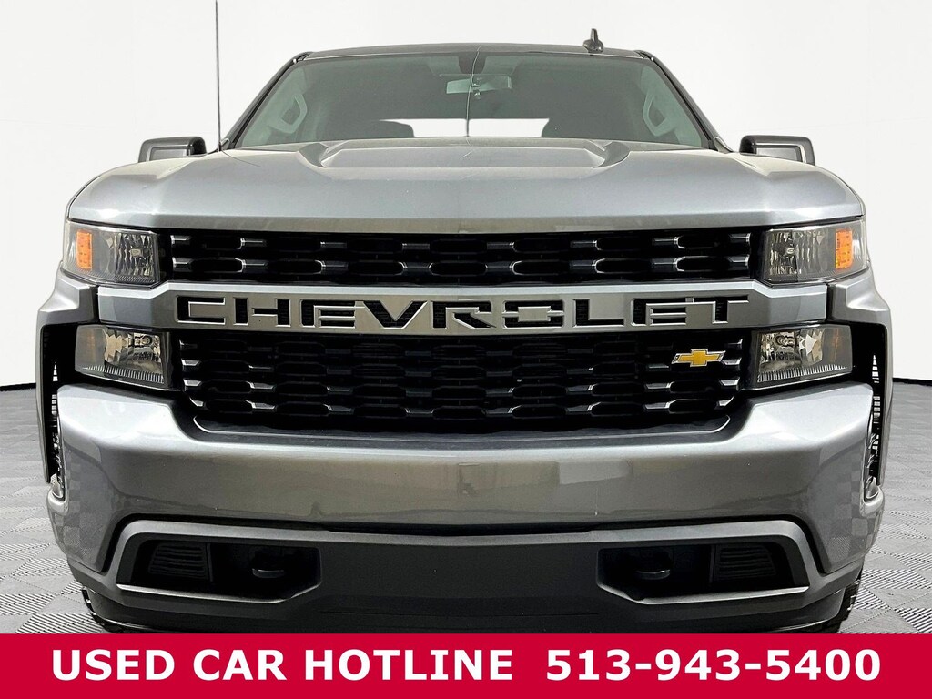 Used 2021 Chevrolet Silverado 1500 Custom Truck Crew Cab