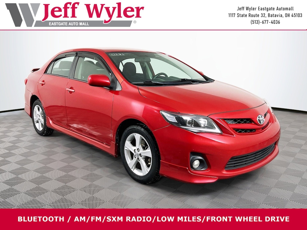 Used 2013 Toyota Corolla S Sedan