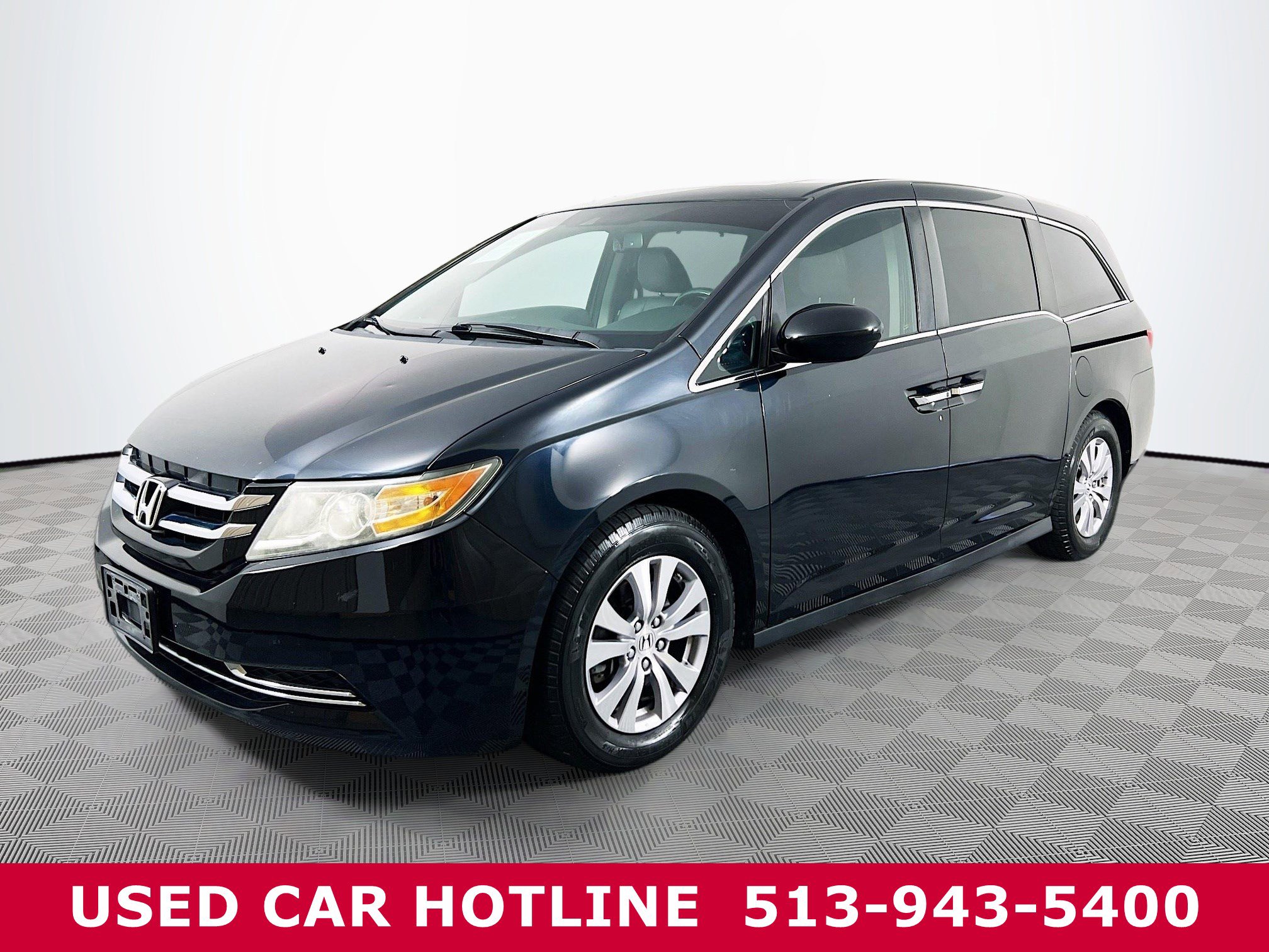 Used 2015 Honda Odyssey EX-L with VIN 5FNRL5H60FB112991 for sale in Batavia, OH