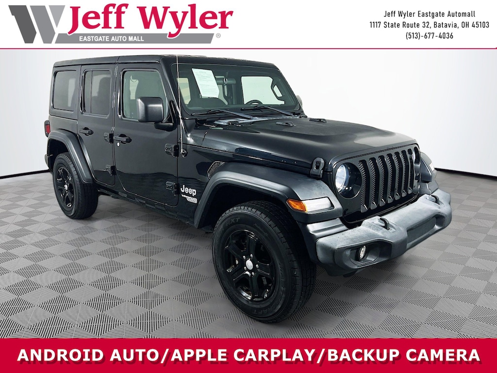 Used 2019 Jeep Wrangler Unlimited Sport S SUV