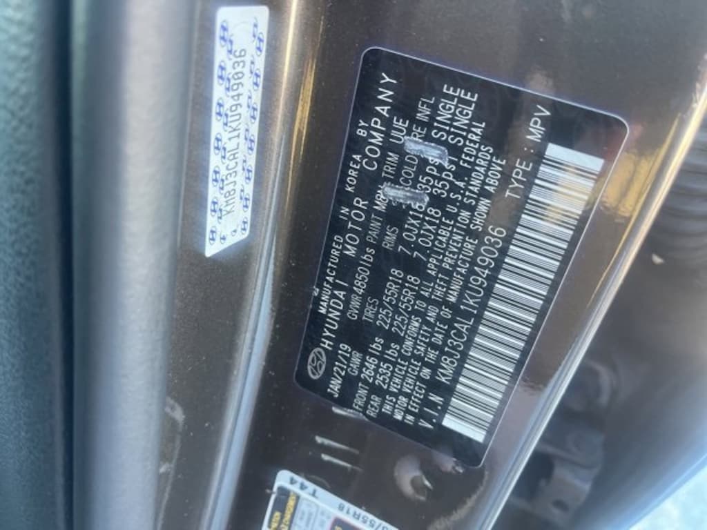 Used 2019 Hyundai Tucson SEL SUV