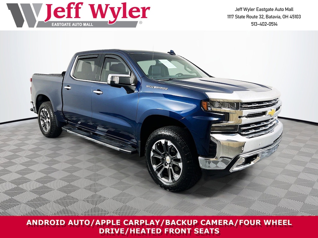 Used 2021 Chevrolet Silverado 1500 LTZ Truck Crew Cab