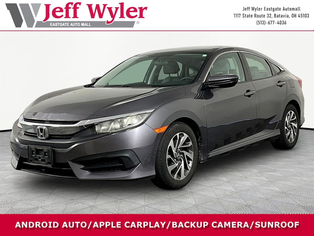Used 2017 Honda Civic Sedan EX Sedan