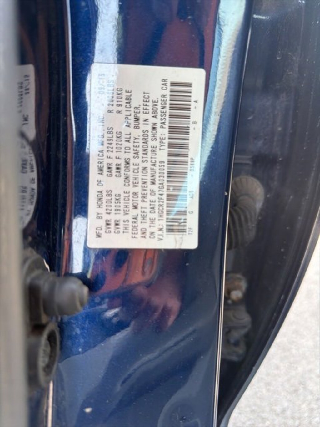 Used 2016 Honda Accord Sedan LX Sedan