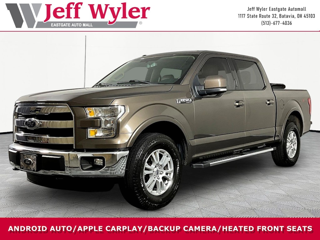Used 2016 Ford F-150 Lariat Truck SuperCrew Cab