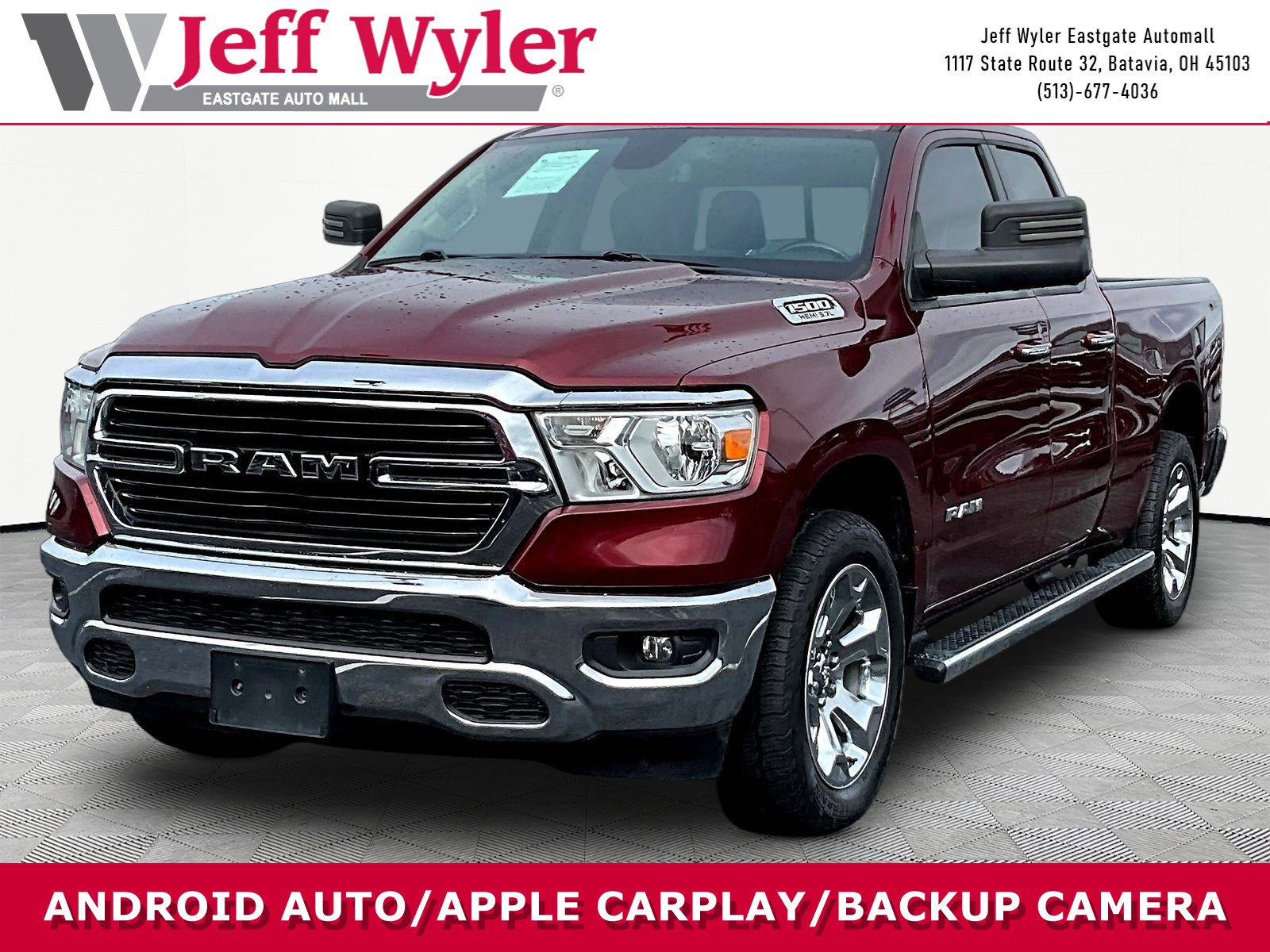 2019 RAM 1500 Big Horn/Lone Star 4x4 Quad Cab 6'4's photo