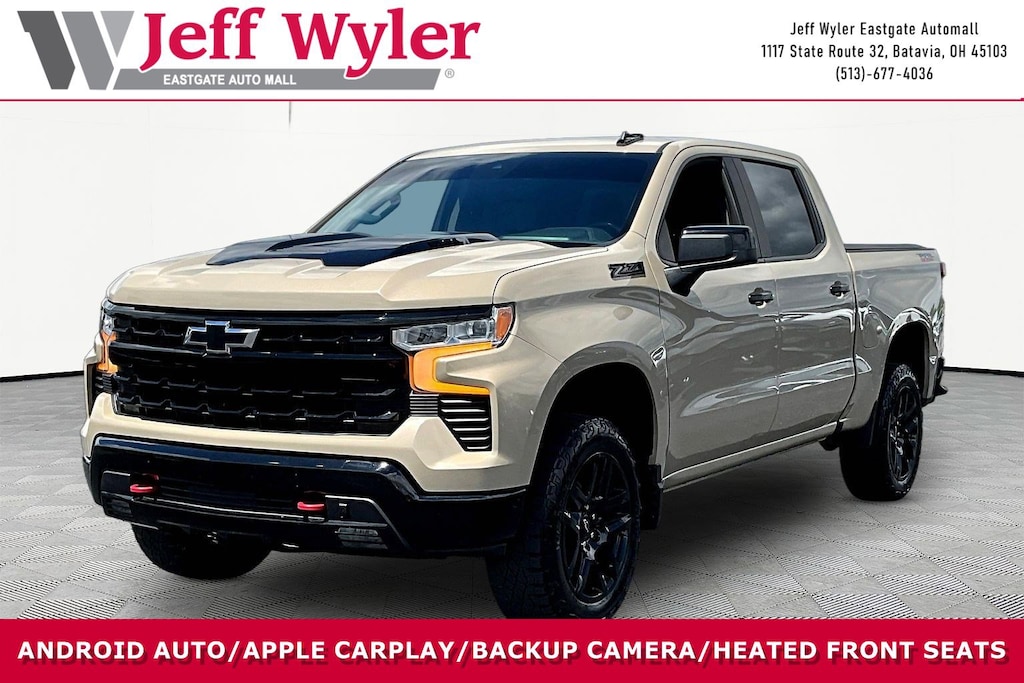 Used 2023 Chevrolet Silverado 1500 LT Trail Boss Truck Crew Cab