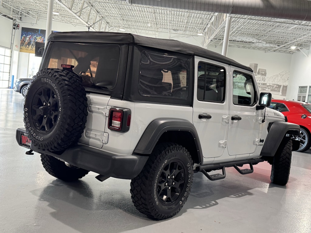 Used 2022 Jeep Wrangler Unlimited Willys SUV
