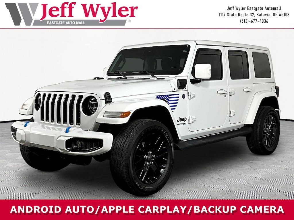 Used 2022 Jeep Wrangler 4xe Unlimited Sahara High Altitude SUV