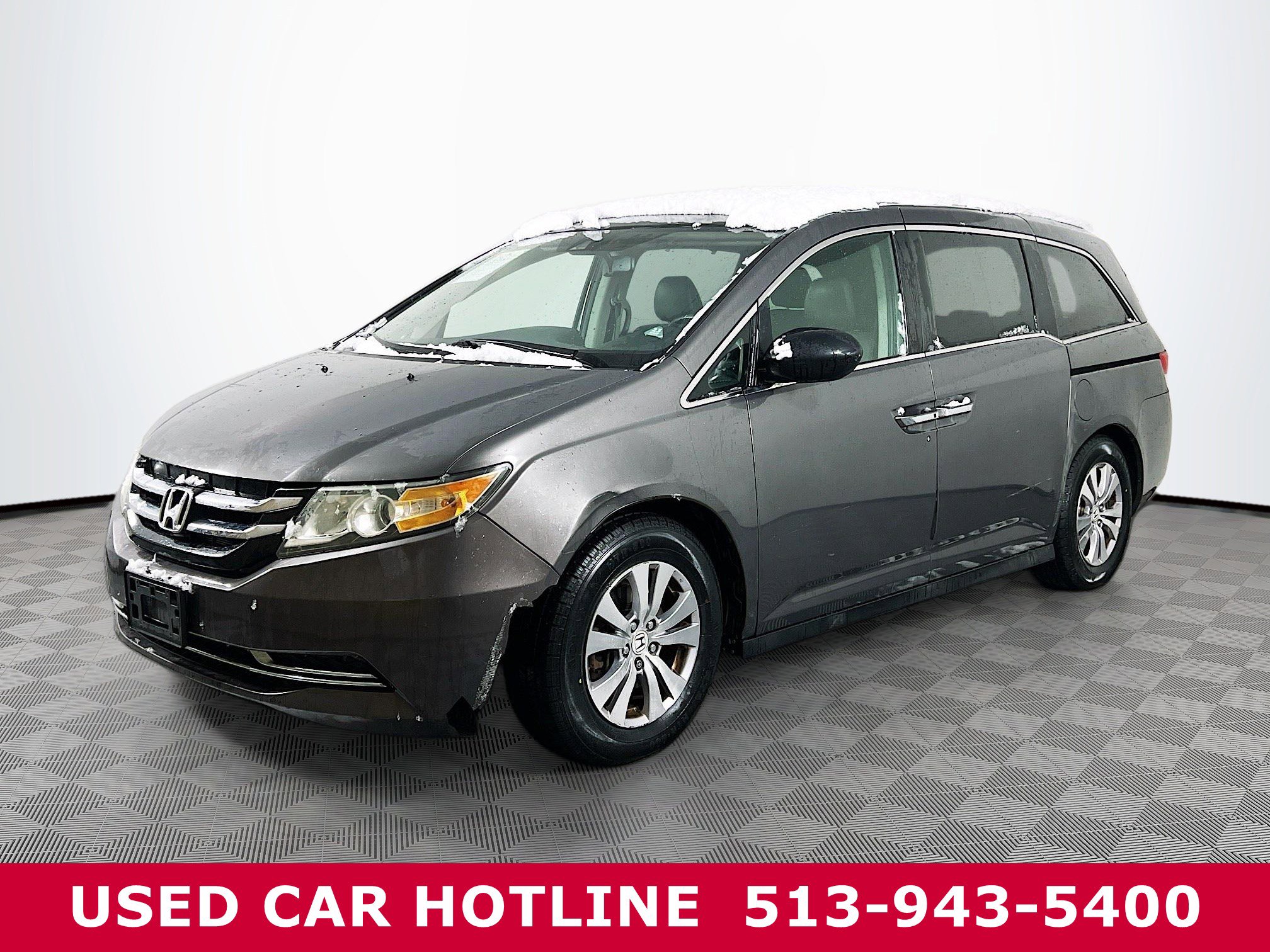 Used 2014 Honda Odyssey EX-L with VIN 5FNRL5H61EB052864 for sale in Batavia, OH