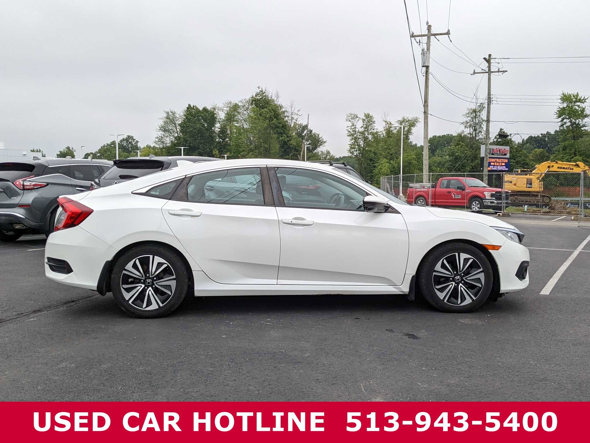 Used 2016 Honda Civic EX-T with VIN 19XFC1F36GE041128 for sale in Batavia, OH