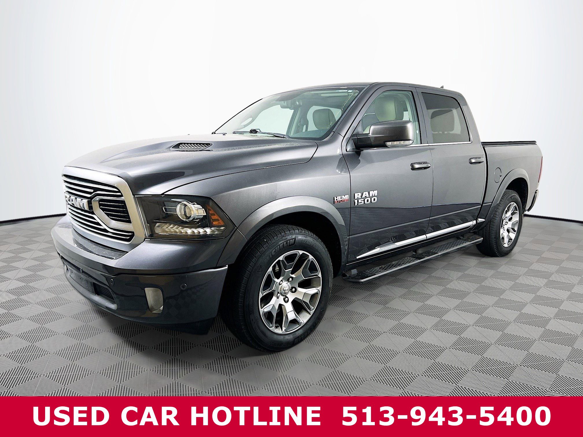 Used 2018 RAM Ram 1500 Pickup Laramie Limited with VIN 1C6RR7PT4JS194602 for sale in Batavia, OH