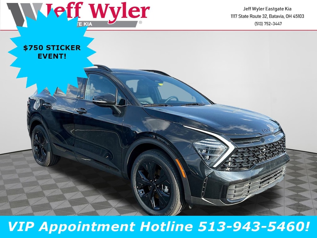 New 2025 Kia Sportage Plug-In Hybrid X-Line SUV