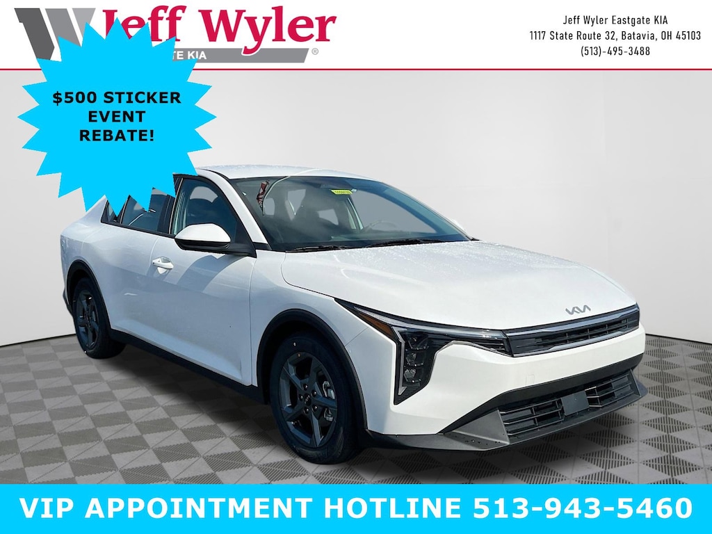 New 2025 Kia K4 LXS Sedan