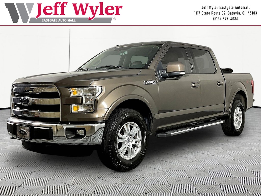 Used 2016 Ford F-150 Lariat Truck SuperCrew Cab