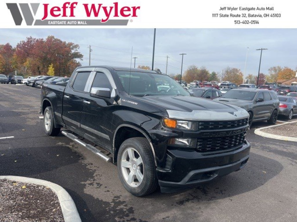 Used 2019 Chevrolet Silverado 1500 Custom Truck Crew Cab