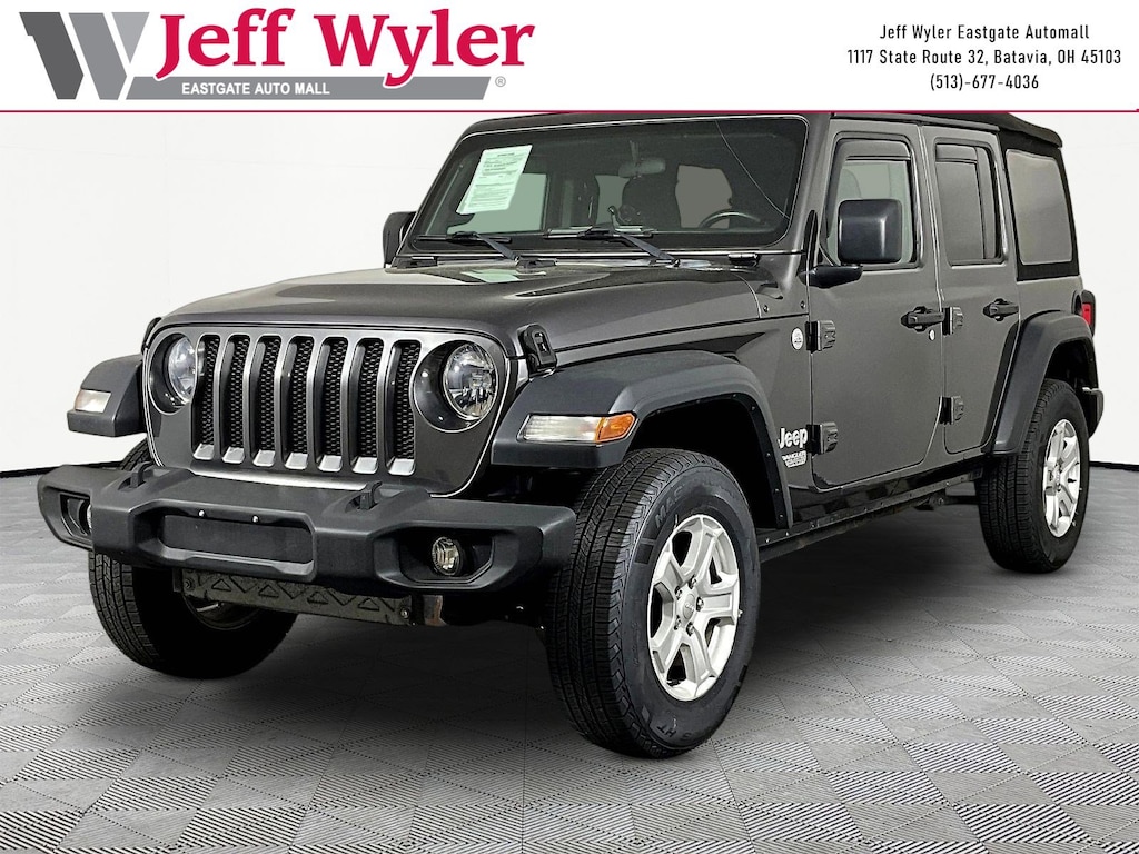 Used 2018 Jeep Wrangler Unlimited Sport S SUV