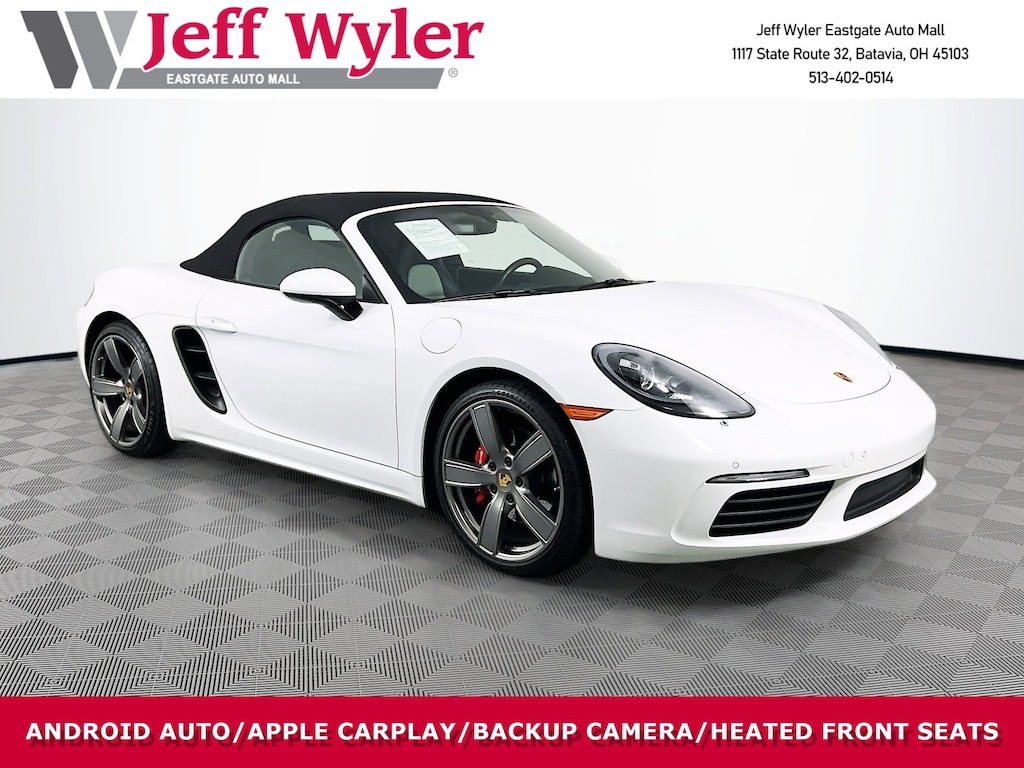 Used 2018 Porsche 718 Boxster S Cabriolet