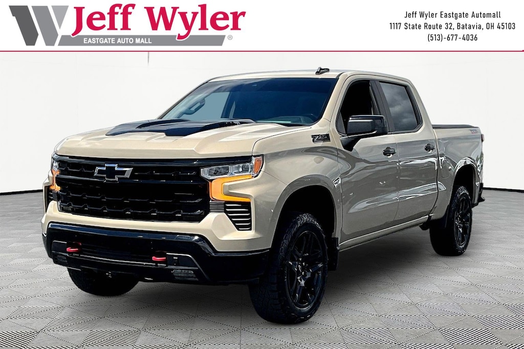 Used 2023 Chevrolet Silverado 1500 LT Trail Boss Truck Crew Cab
