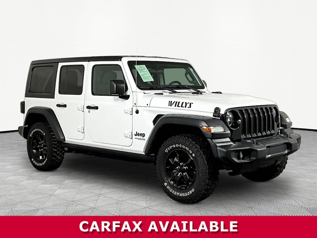 Used 2020 Jeep Wrangler Unlimited Willys SUV